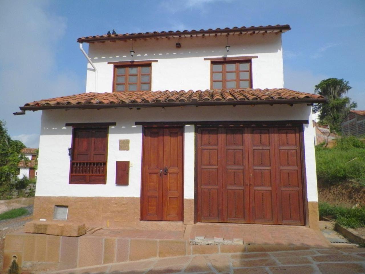 Hotel La Casa Del Toche Barichara Exterior foto