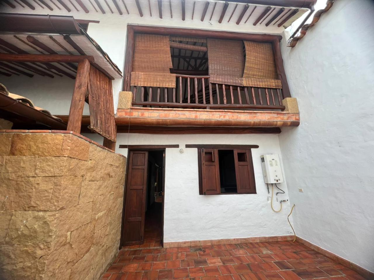 Hotel La Casa Del Toche Barichara Exterior foto
